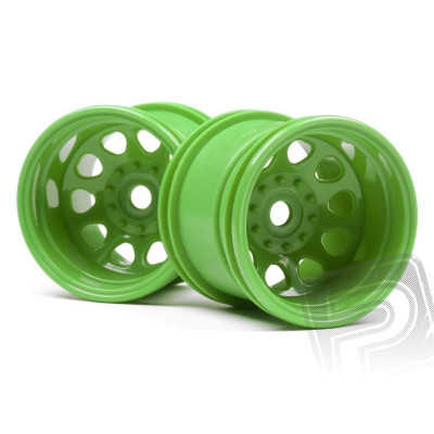 Zelené disky pro truggy (2 ks)