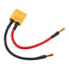 Nabíjecí kabel s 4 mm kolíky a konektorem XT90 přístroj (samec). Náhradní díl pro RC modely aut Arrma 6S 1:8 BLX: . 