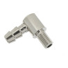 Průchodka nádrže zahnutá M5, venkovní rozměry 19x18mm, průměr 8mm, závit M5, koncovka pro hadičku 6/5mm. (1 ks)