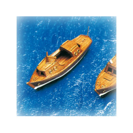 Krick Motorový kajutový člun kit 97x27x35mm