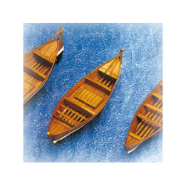 Krick Motorový kajutový člun kit 104x32x26mm