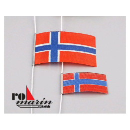 ROMARIN Vlajka Norsko 25x40mm / 15x30mm