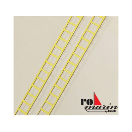 ROMARIN Žebřík kovový 9x250mm (2)