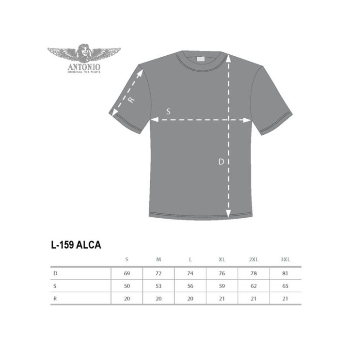 Antonio Military - Tričko L-159 ALCA S