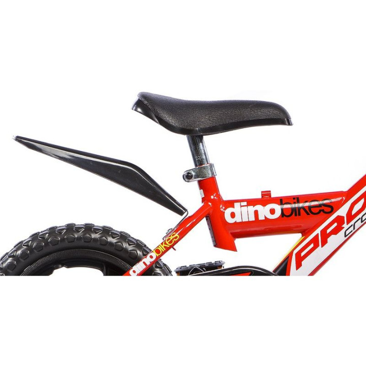 DINO Bikes - Dětské kolo 12" červené