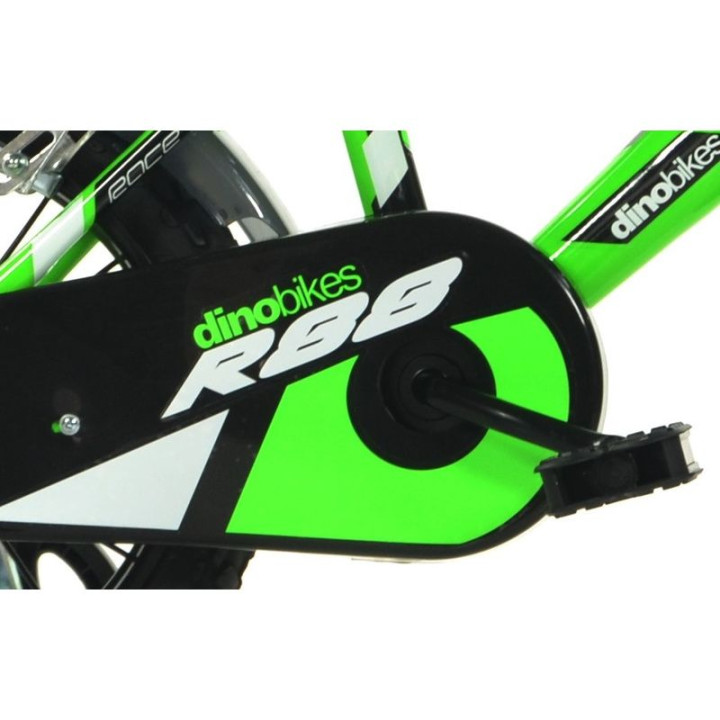 DINO Bikes - Dětské kolo 16" zelené