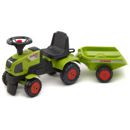 FALK - Dětské odrážedlo Baby Claas Axos s vlečkou