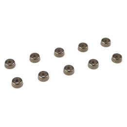 Podložka pro válc. hlavu M2/6mm hliník černá (10)