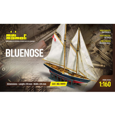 MINI MAMOLI Bluenose 1:160 kit
