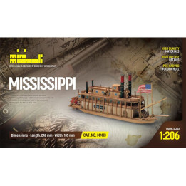MINI MAMOLI Mississippi 1:206 kit