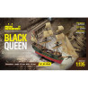 Model lodi Black Queen z řady Mini Mamoli, v měřítku 1:135. Model je ideální pro začínající modeláře. Stavebnice obsahuje vyřezané dřevěné díly, kovové díly, stojánek a návod.