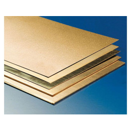 Krick Plech mosazný 0.3x200x100mm
