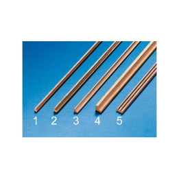 Krick Lišta ořech ozdobná typ 1 2x3x500mm (2)