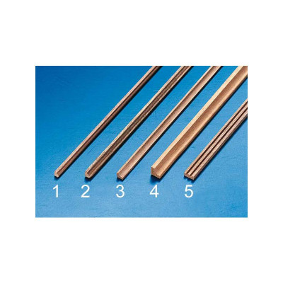 Krick Lišta ořech ozdobná typ 1 2x3x500mm (2)