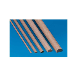 Krick Lišta ořech půlkulatá 2x4mm 1m