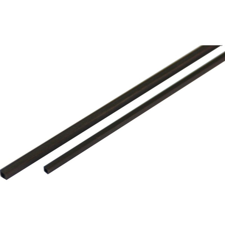 Uhlíkový profil 4.0x4.0mm/3.0x3.0mm (1m)
