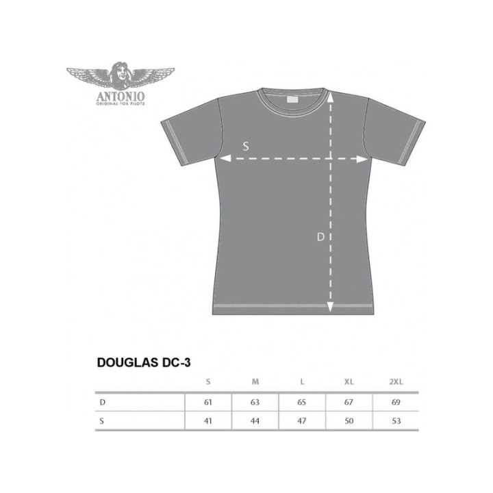 Antonio Civilian - Tričko Douglas DC-3 S