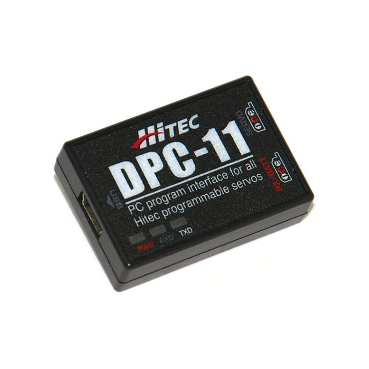 DPC-11 Univerzální programátor serv Hitec s PC rozhraním (mini-USB)