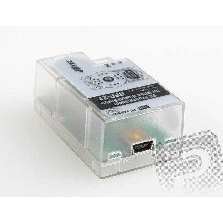 HPP-21 Tester a programátor digitálních serv s PC rozhraním (mini-USB)