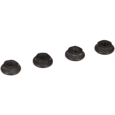 Matice 4mm nízká zoubkovaná (4)