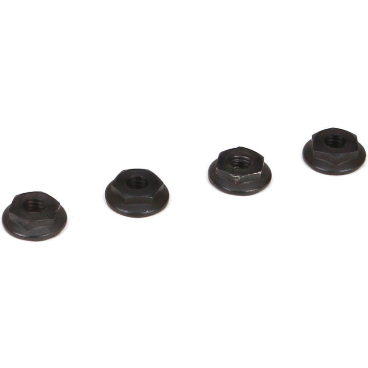 Matice 4mm nízká zoubkovaná (4)