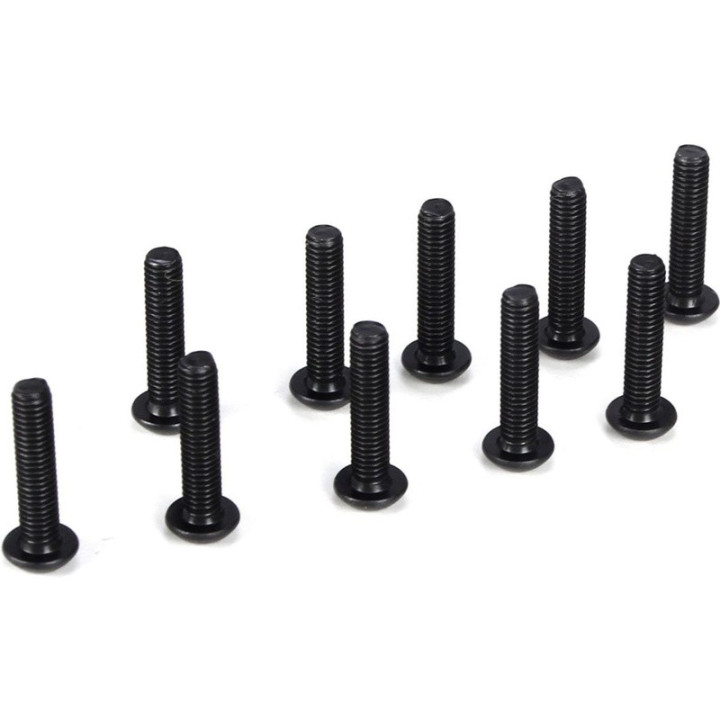 Šroub ocel imbus půlkulatá hlava M3x14mm (10)