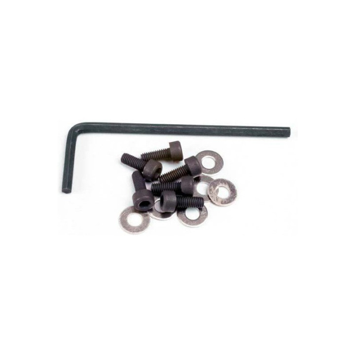 Šroub imbus ocel M3x8mm s podložkami (6), klíč