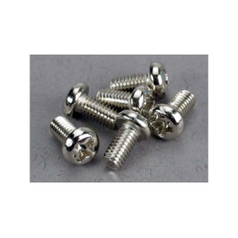 Šroub křížový půlkulatá hlava zink. M3x6mm (6)
