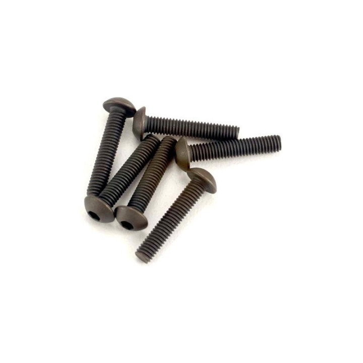 Šroub imbus půlkulatá hlava M3x15mm (6)