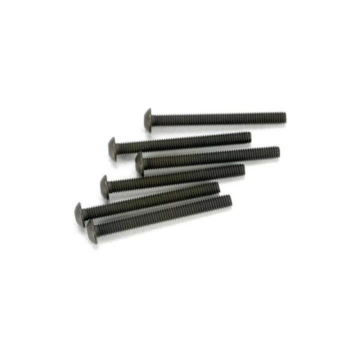 Šroub imbus půlkulatá hlava M3x30mm (6)
