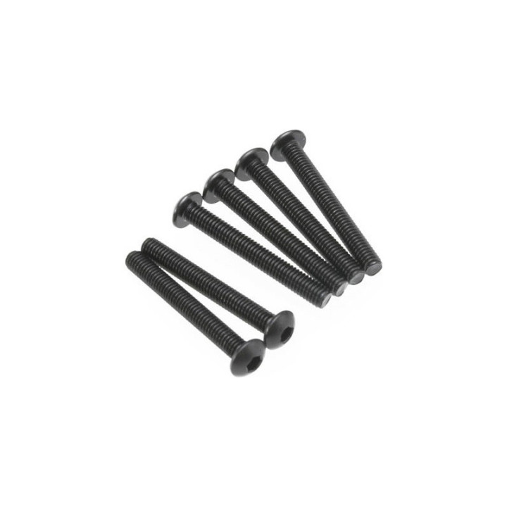 Šroub imbus půlkulatá hlava M3x23mm (6)