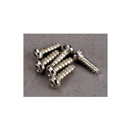 Vrut křížový půlkulatá hlava zink. 2x6mm (6)