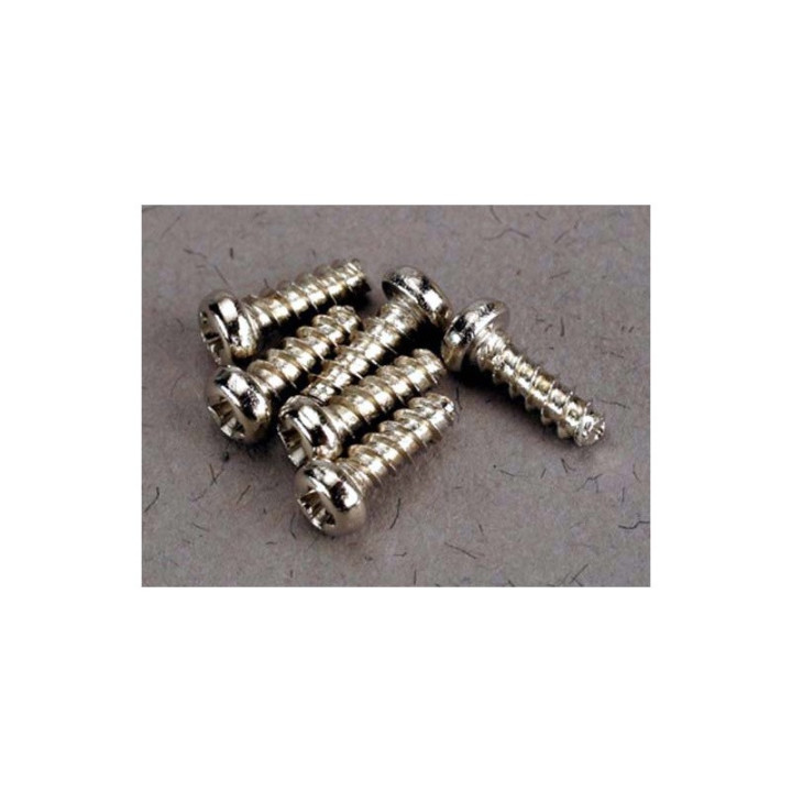 Vrut křížový půlkulatá hlava zink. 2x6mm (6)