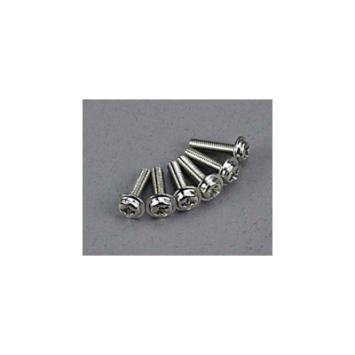 Šroub křížový hlava s přírubou zink. M3x12mm (6)