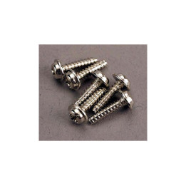 Vrut křížový hlava s přírubou zink. 3x12mm (6)