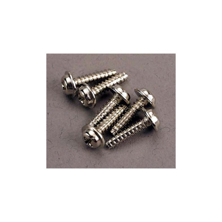 Vrut křížový hlava s přírubou zink. 3x12mm (6)