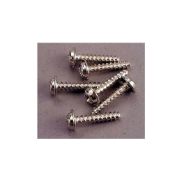 Vrut křížový hlava s přírubou zink. 3x15mm (6)