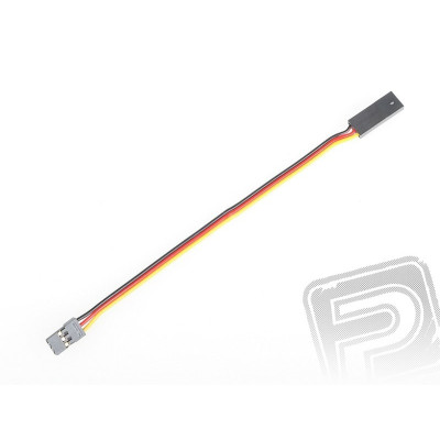 4603 S prodlužovací kabel 15cm JR plochý silný, zlacené kontakty