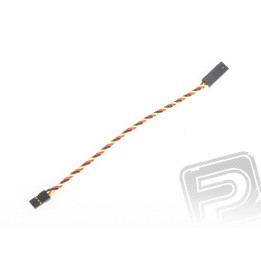 4609 S prodlužovací kabel 15cm JR kroucený silný, zlacené kontakty