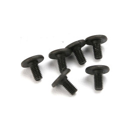 Šroub imbus plochá hlava M3x6mm (6)