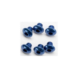 Šroub imbus půlkulatá hlava hliník M4x4mm (6)