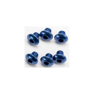 Šroub imbus půlkulatá hlava hliník M4x4mm (6)