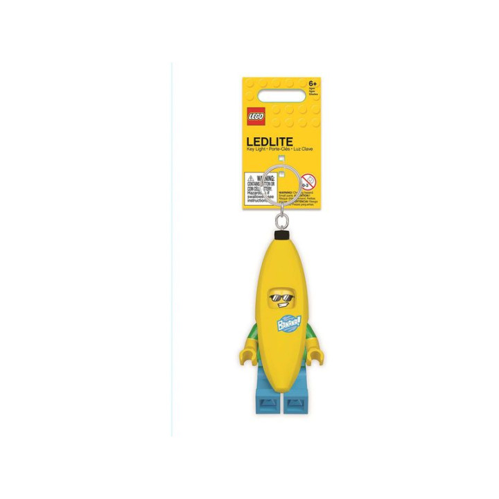 LEGO svítící klíčenka - Banana Guy