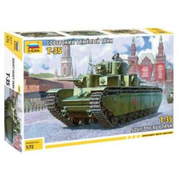 Model Kit tank 5061 - Soviet Heavy Tank T-35 (1:72)