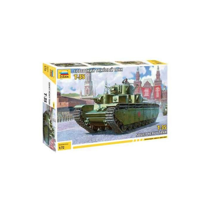 Model Kit tank 5061 - Soviet Heavy Tank T-35 (1:72)