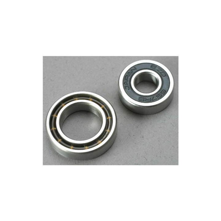 Ložisko chrom 7x17x5mm (1), 12x21x5mm (1)