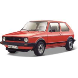 Bburago Volkswagen Golf MK1 GTI 1:24 červená