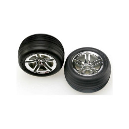 Kolo přední Ribbed 2.8", stříbrný disk (2)