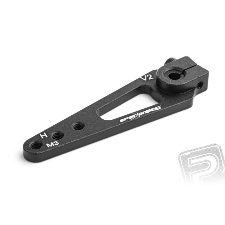 Servo páka 44,5mm 24zubů (černá), pro serva H