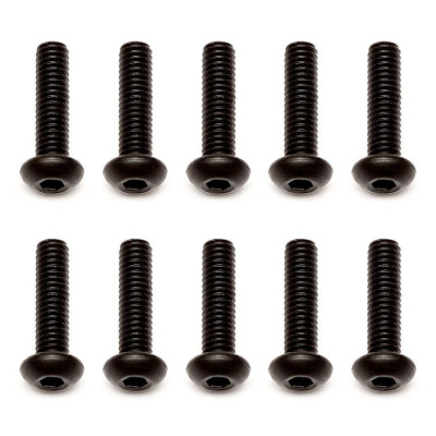 Šroub M2,4x8mm s imbusouvou půlkulatou hlavou, 10ks.